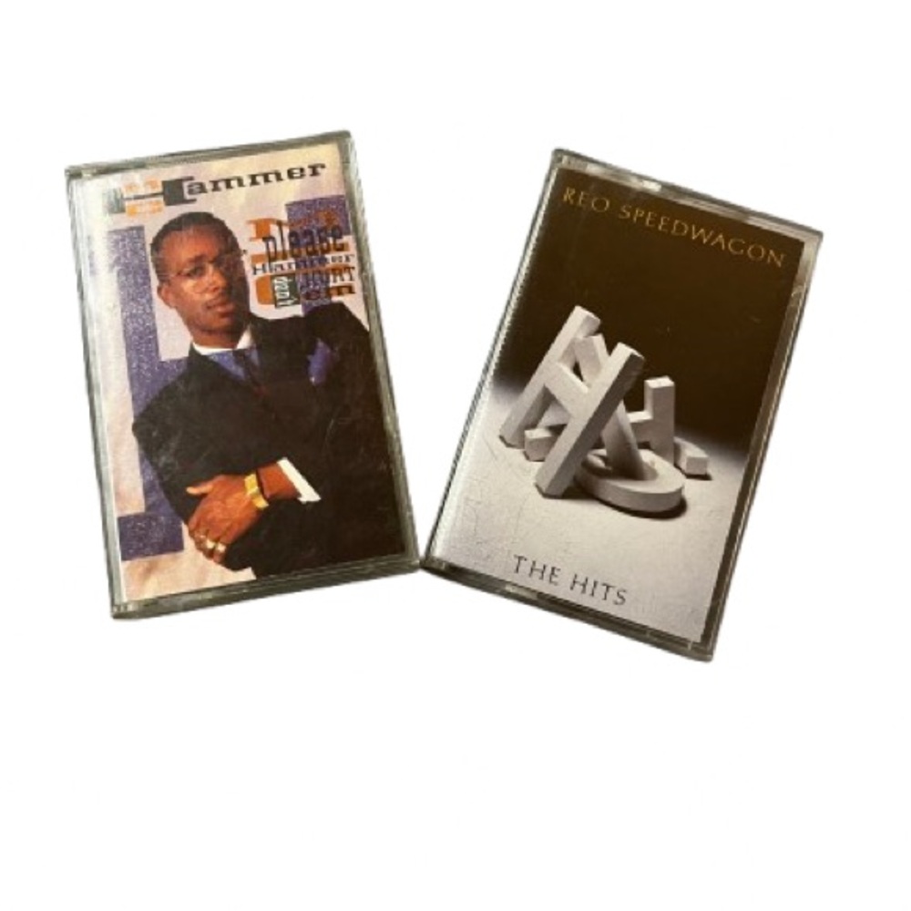 MC Hammer and REO Speedwagon Cassette Tapes